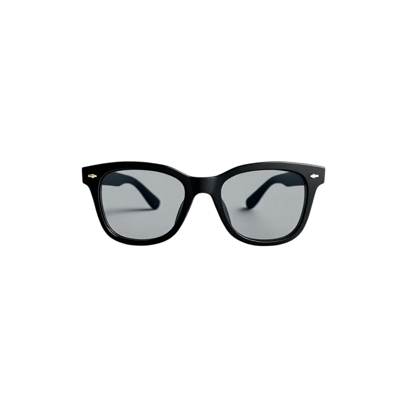 black eyewear