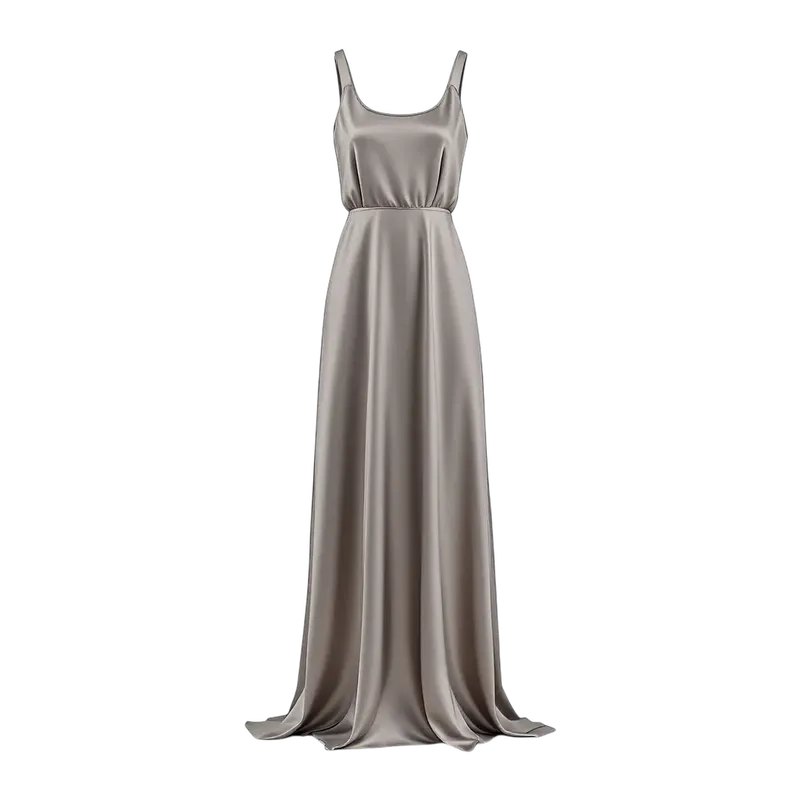 grey maxi dress