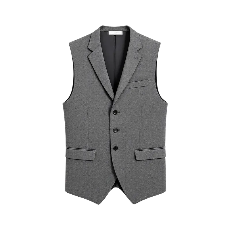 grey waistcoat